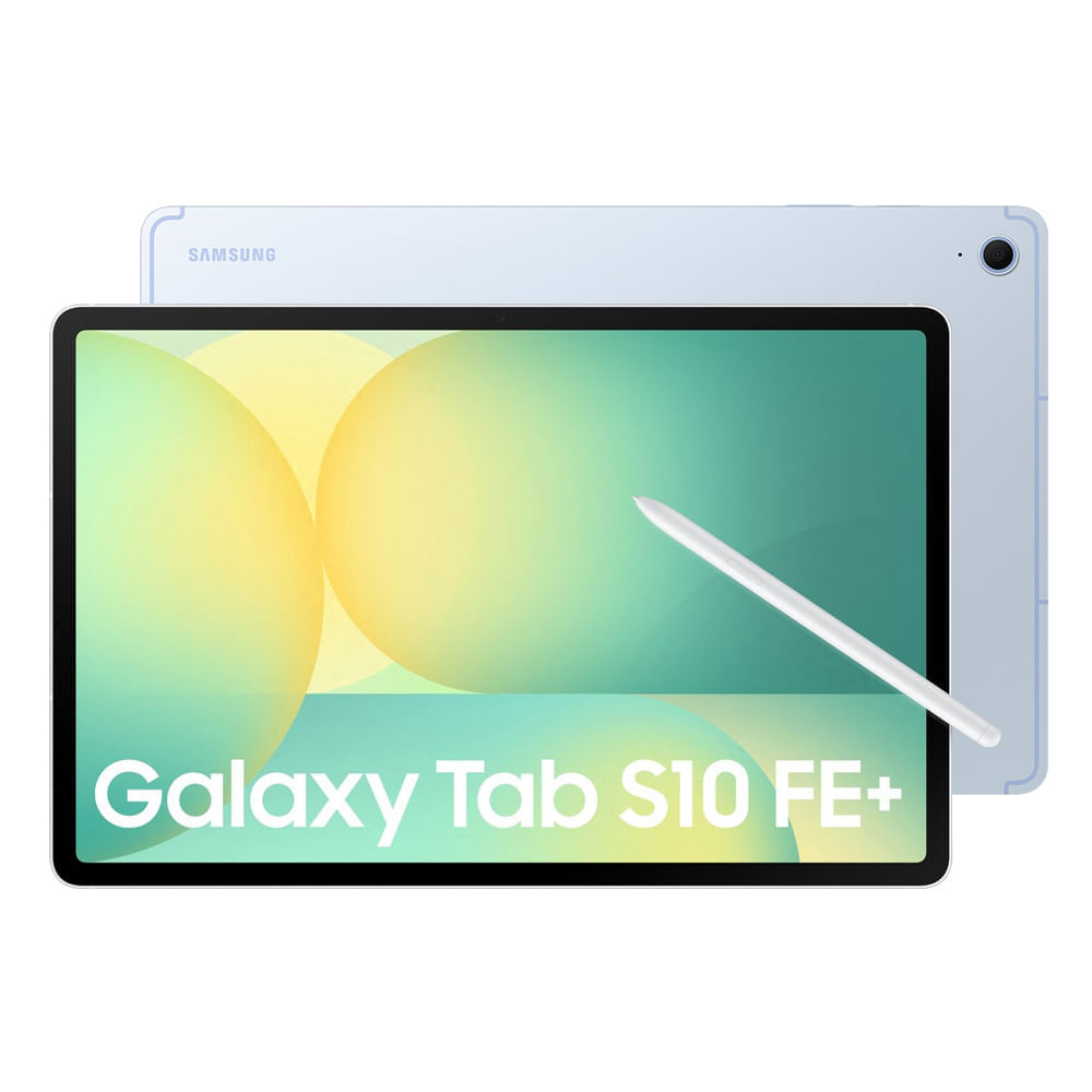 Tablet Samsung Galaxy Tab S10 FE Plus 13.1"" 128GB, 8GB RAM, 2880 x 1800 (WQXGA+), cámara principal 13MP, frontal 12MP , Azul