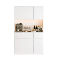 Alacena de Cocina Melamina Blanco 98cm