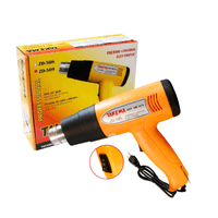 PISTOLA DE AIRE CALIENTE INDUSTRIAL 500°C 1500W TAKEMA