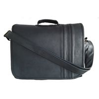 Maletin de Negocios Azul Casual Hombre Portalaptop 14pulg (35×28×7) Cuero Liso