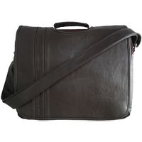 Maletin Marron Casual Hombre Portalaptop 16pulg (39×31×10) Cuero Liso