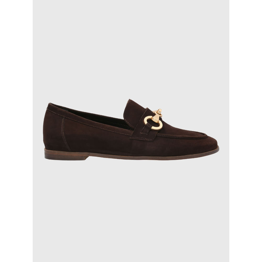 Mocasines Hush Puppies Mujer Poplin Marron