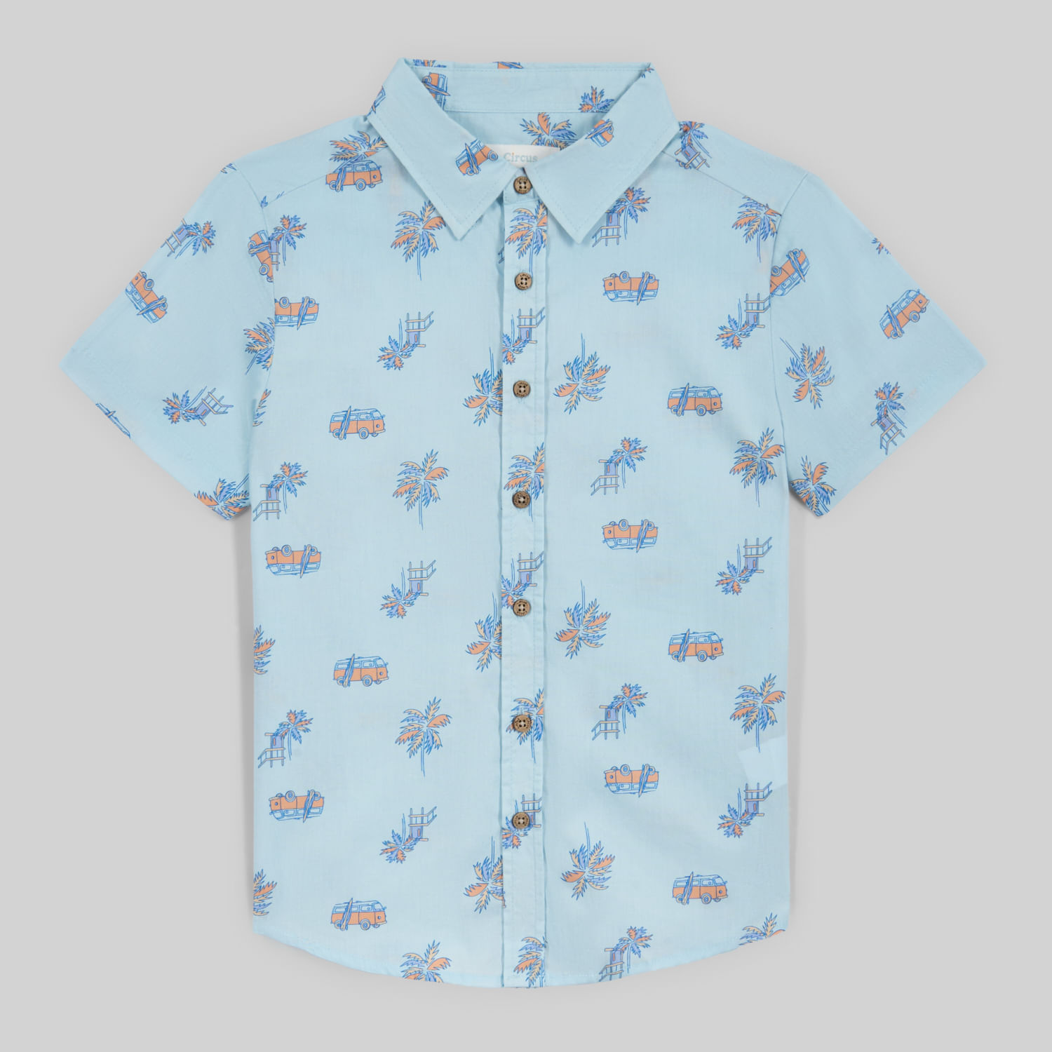 Camisa Para Niño Circus Aop S