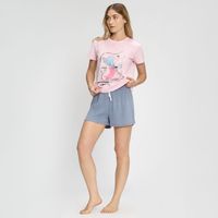 Short Pijama Mujer Hypnotic Entero Algodón