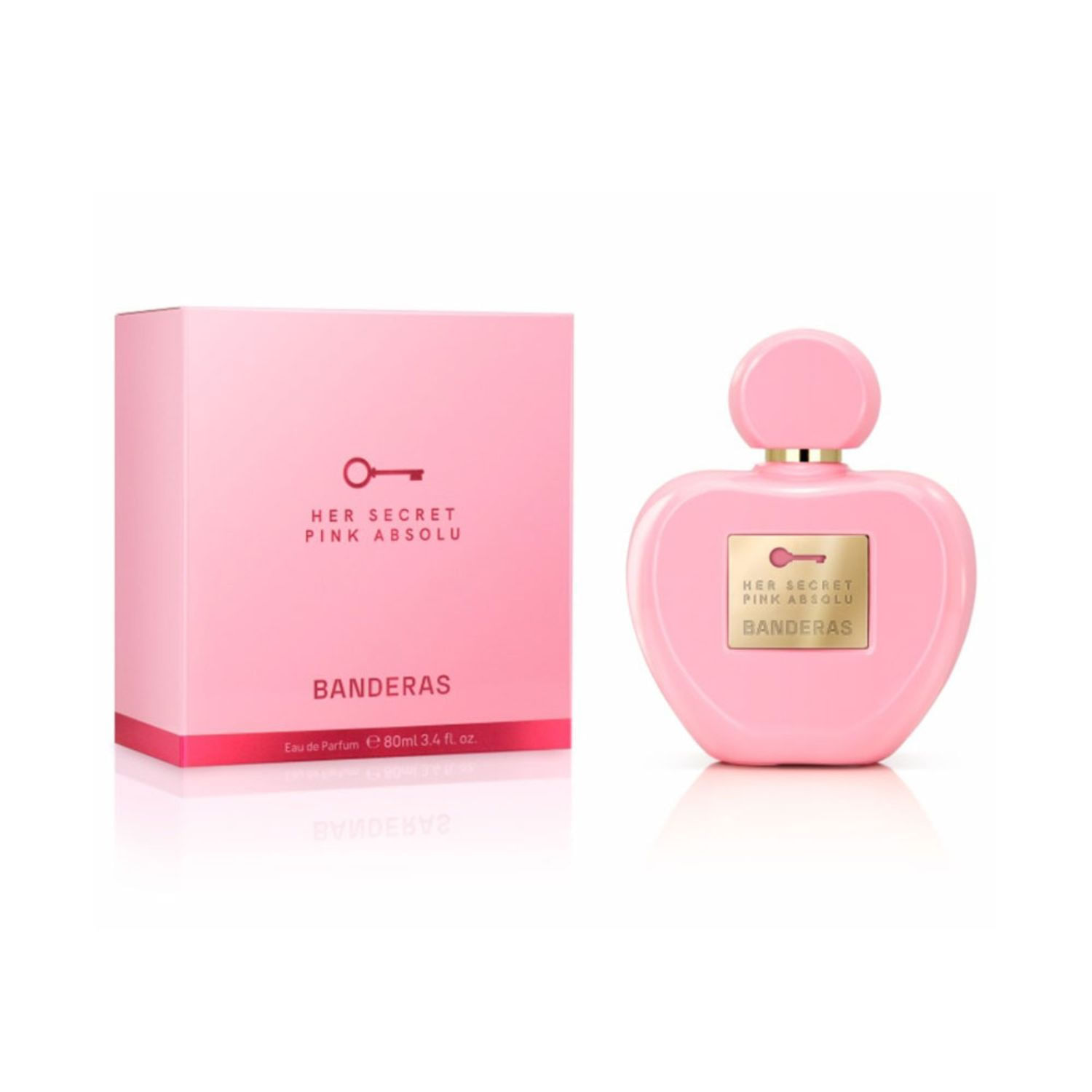 Perfume Her Secret Pink Absolu Antonio Banderas Mujer Edp 80Ml