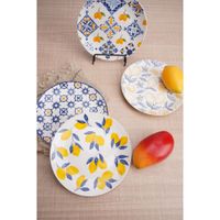 Set X4 Platos Postre 19 Cm