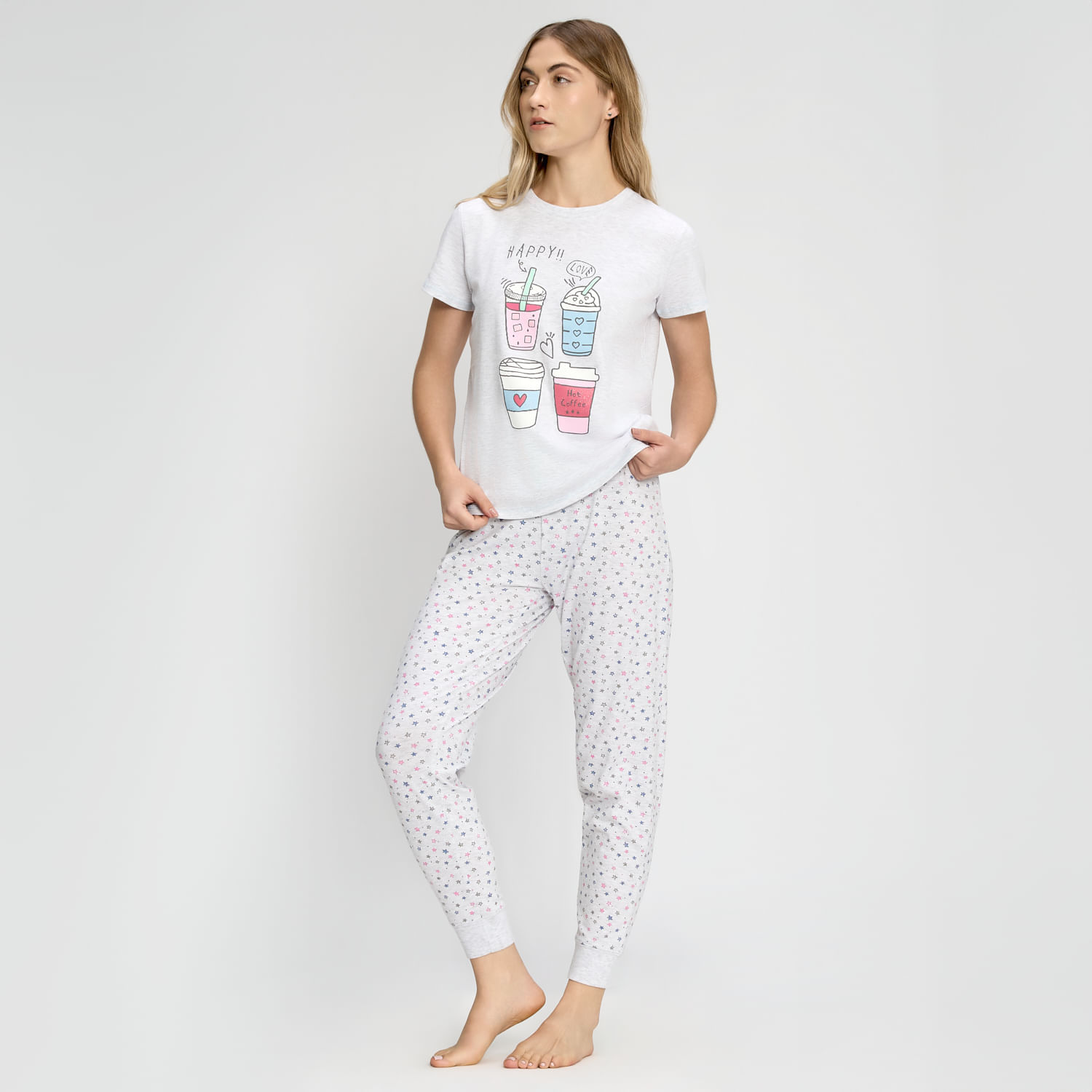 Pantalón Pijama Mujer Hypnotic Legging Print Algodón