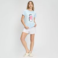 Short Pijama Mujer Hypnotic Entero Algodón