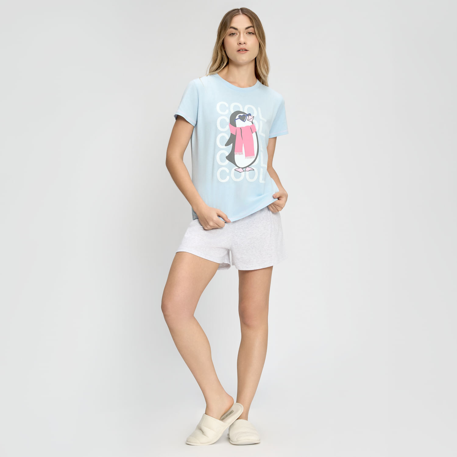 Short Pijama Mujer Hypnotic Entero Algodón