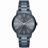 Reloj Armani Exchange Cayde AX2702 Para Hombre Acero Inoxidable Azul Acero
