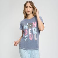 Polo Pijama Mujer Print Hypnotic Manga Corta Algodón