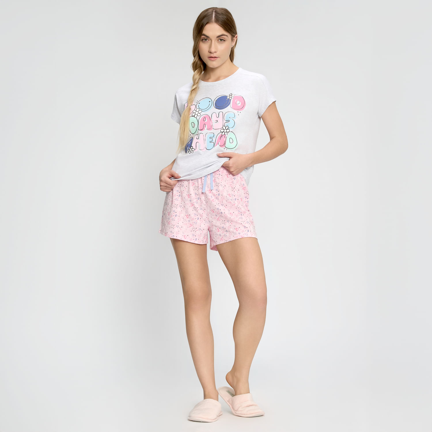 Short Pijama Mujer Hypnotic Algodón