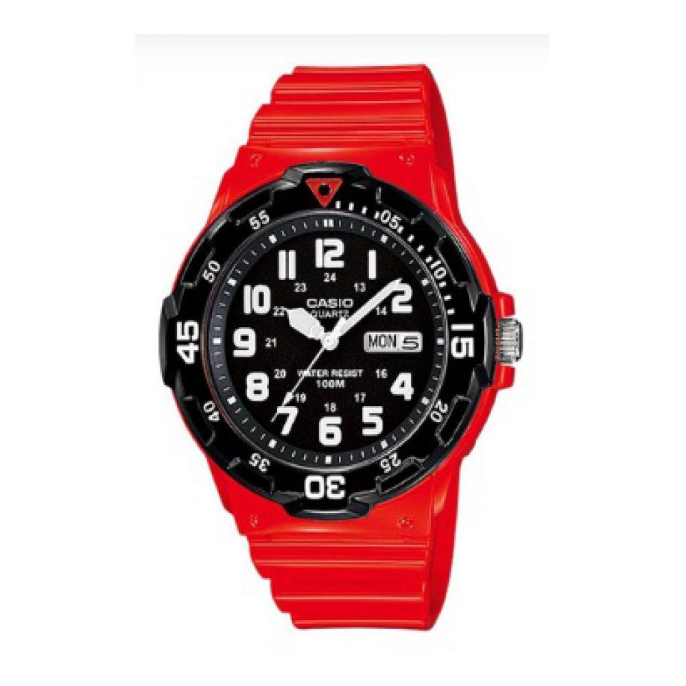 Reloj Casio Mrw-200Hc-4Bv Hombre Análogo Silicona