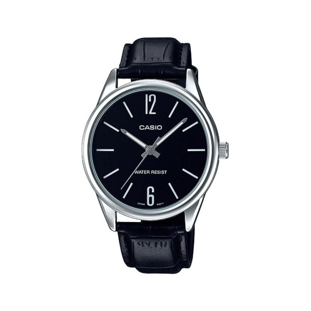 Reloj Casio Mtp-V005L-1B Hombre Análogo Cuero