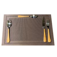 MANTELES INDIVIDUALES PARA MESA SEDA SET 6 PIEZAS
