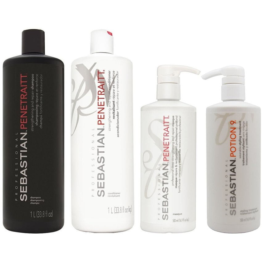 Shampoo 1000ml +Conditioner +Mascarilla +Potion 9 Sebastian Penetraitt