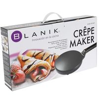 Maquina para Hacer Crepes Blanik Anti-Adherente + Accesorio