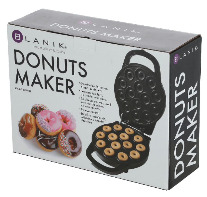 Maquina para Donuts Blanik 14 Porciones Sin Acerite + Recetario