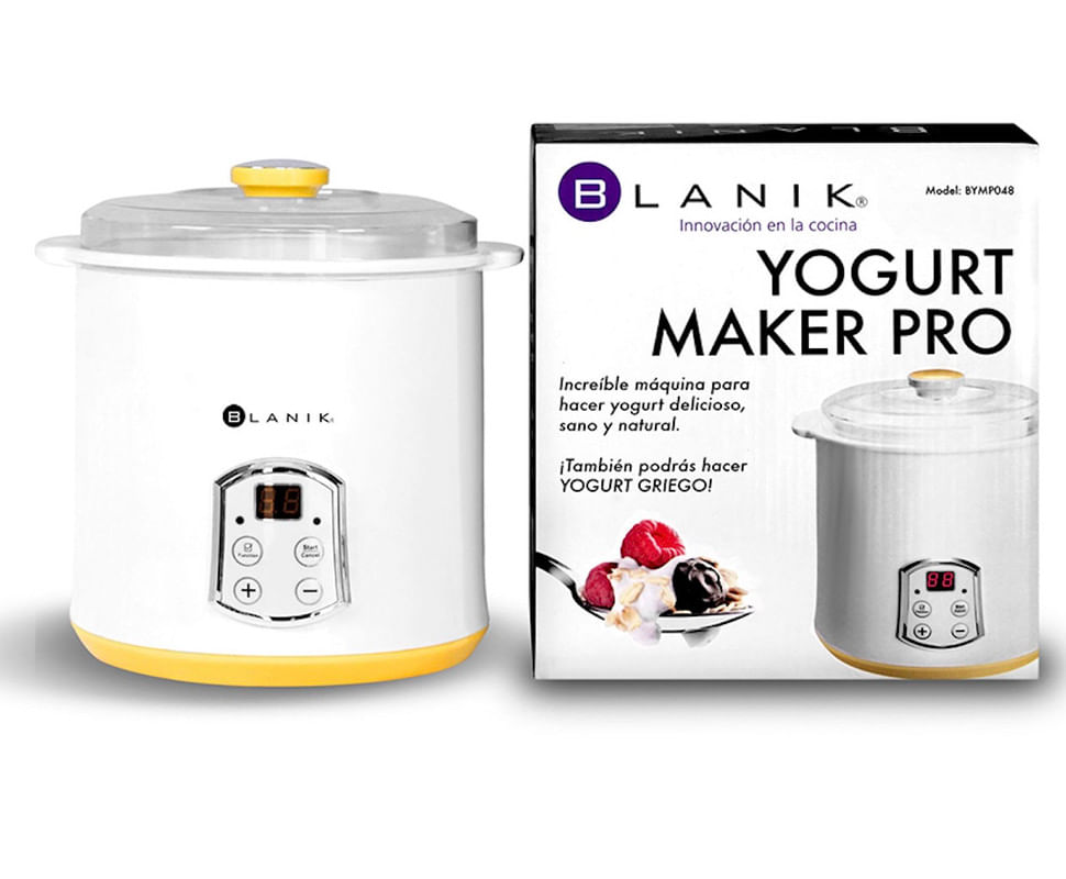 Maquina PRO para Hacer Yogurt Blanik - Apagado Automatico