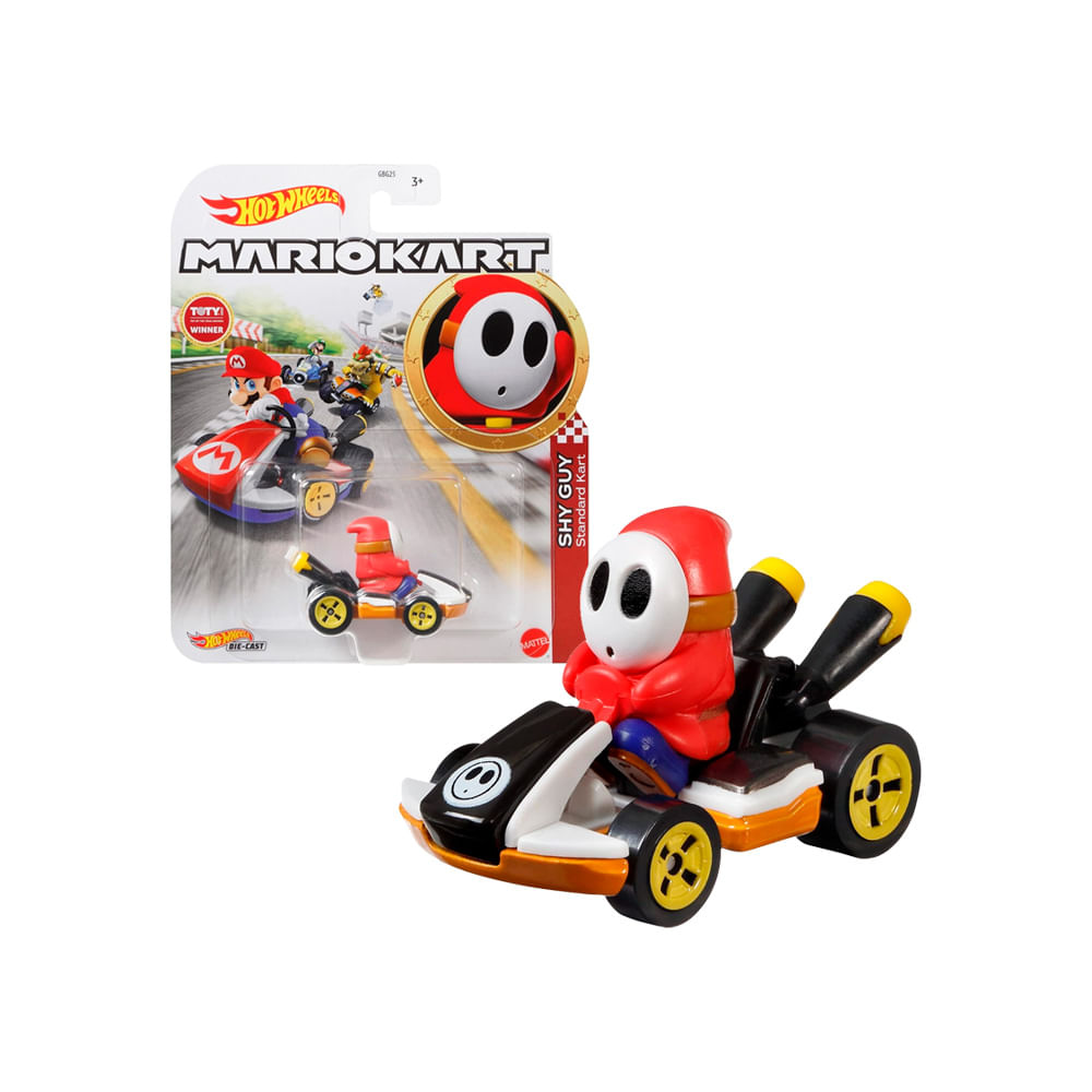 Hot Wheels Mario Kart Shy Guy Black