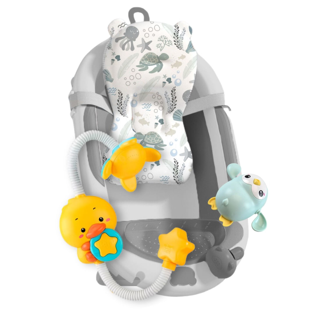 Tina de Baño para Bebé Aquabu Baby Cam con termómetro