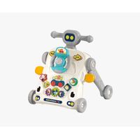Andador caminador 5 en 1 Animal Paradise gris