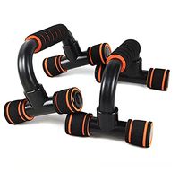Push Up Bar Stand Pectorales Flexiones Planchas Naranja Plastico