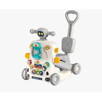 Andador caminador 6 en 1 Animal Paradise gris
