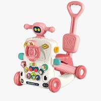 Andador caminador 6 en 1 Animal Paradise rosado