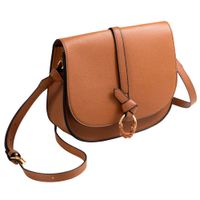 Cartera hebilla marrón SINGULAR