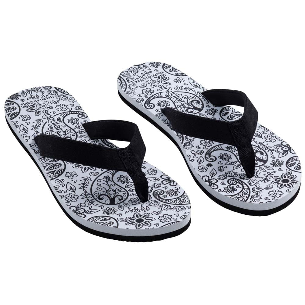 Slaps diseño paisley SINGULAR Mujer