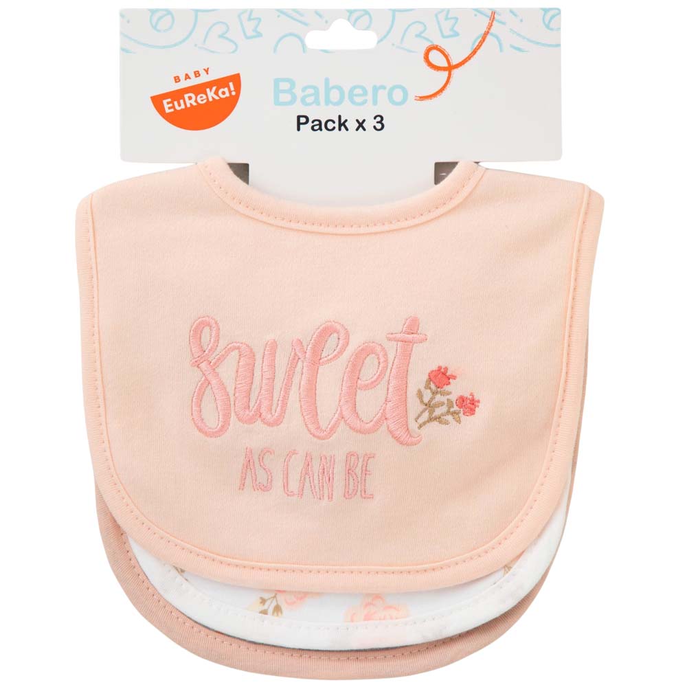 Babero jersey BABY EUREKA x3un