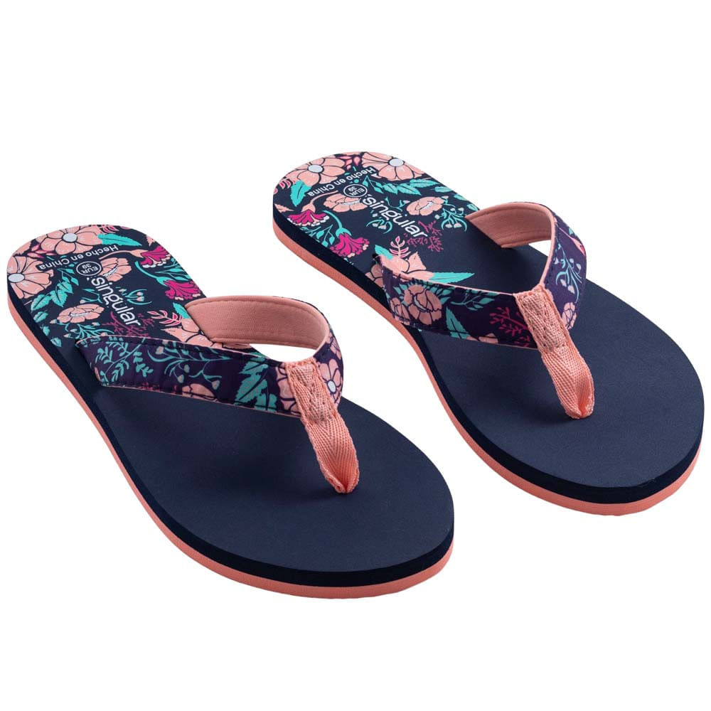 Slaps diseño floral SINGULAR Mujer