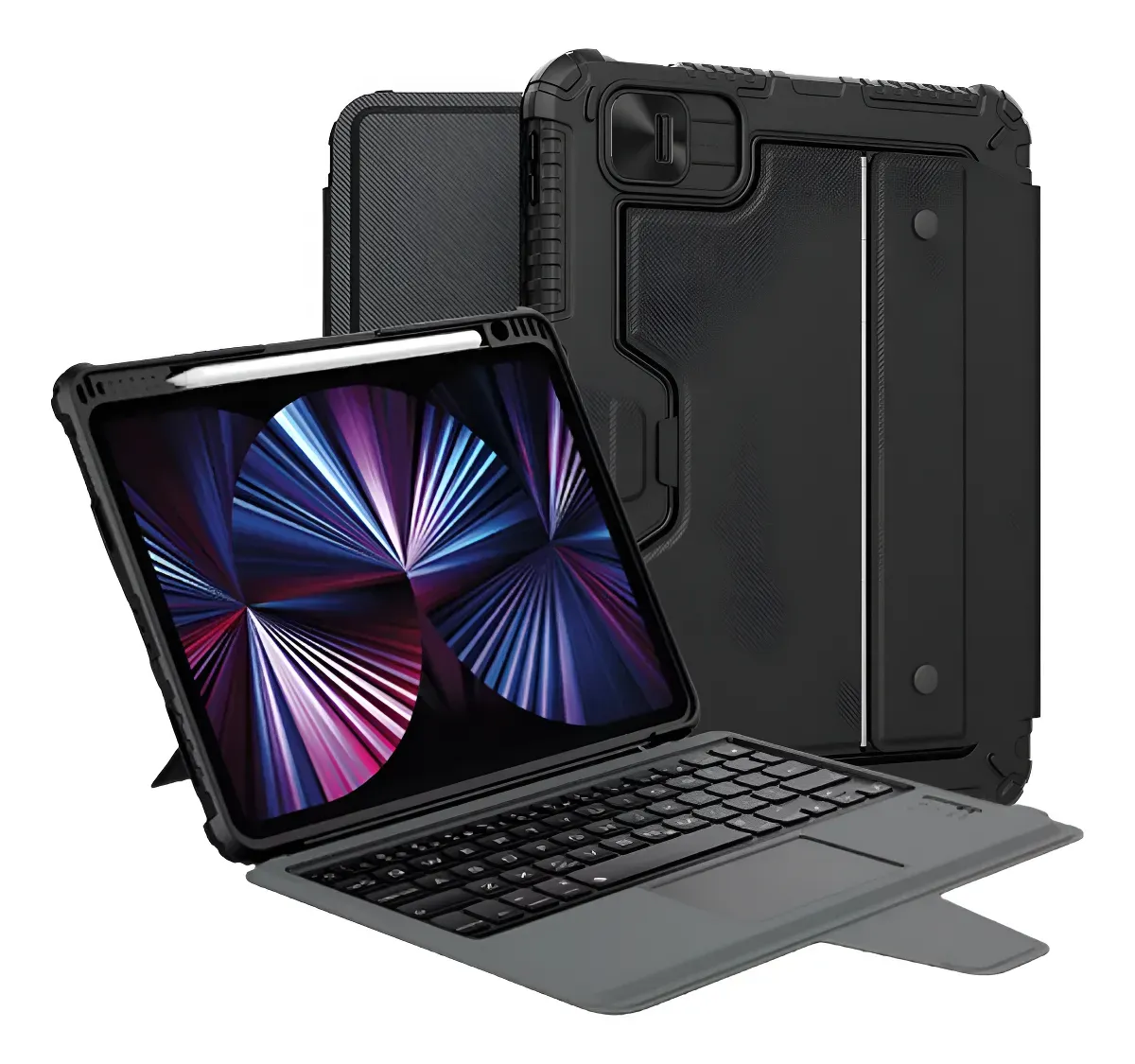 Case Nillkin Con Teclado Retroalimentado Para Apple iPad Pro 11 M4 2024