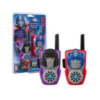 Transformers One Walkie Talkies Para Niños Pack Doble