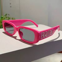 Lentes fucsia para despedida de soltera novia Bride to be