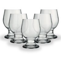 Vaso Copa para Agua Paulista 250ml de Vidrio, Set X6 Copas