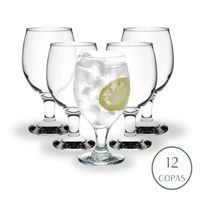 Copas Gallant Vino Tinto 250ml Nadir X12 Copas Tallo Corto