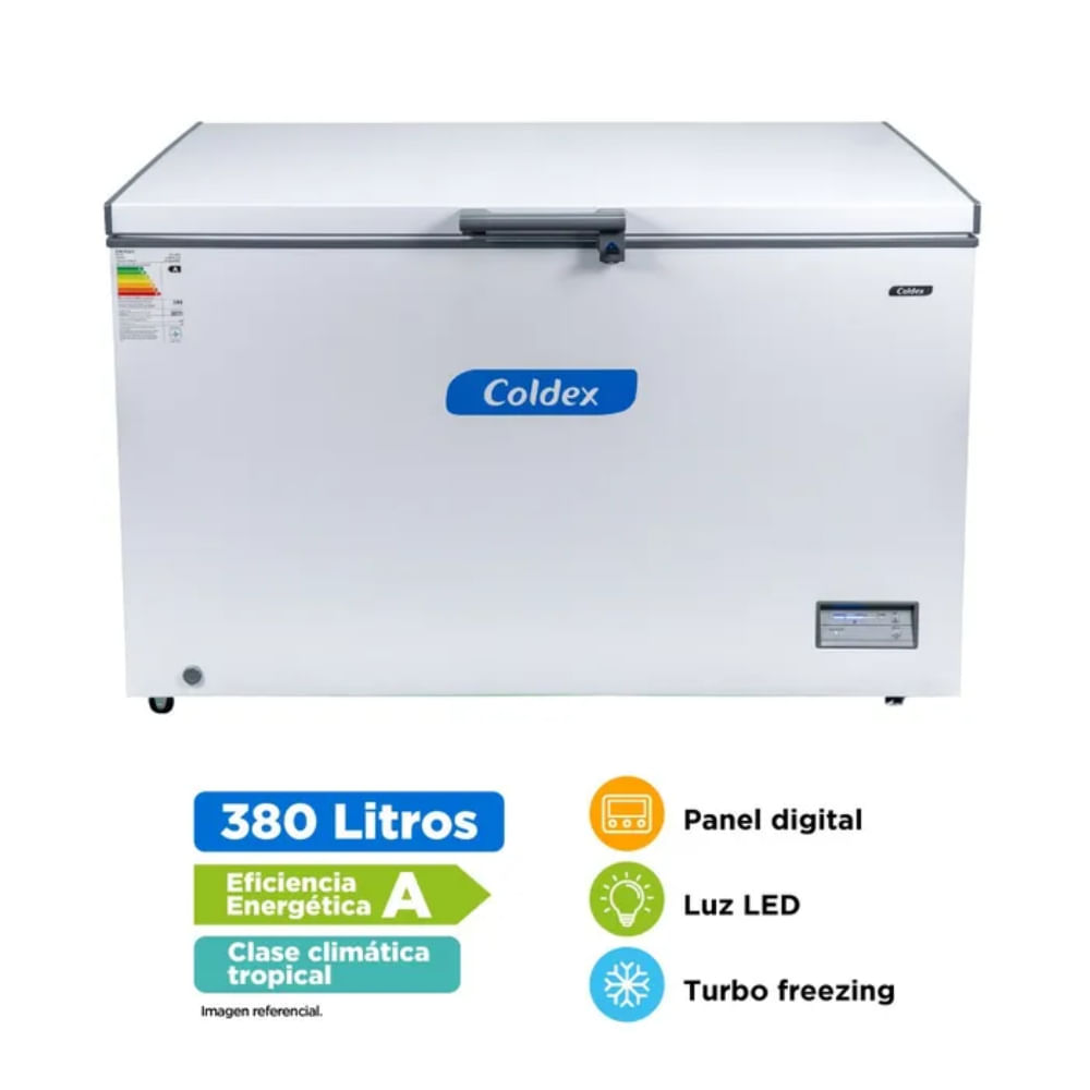 Congeladora Coldex 380lt Ch40plus Blanco