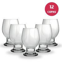 Copa Paulista para Vino 200ml Set X12 Copa Vaso Resistente