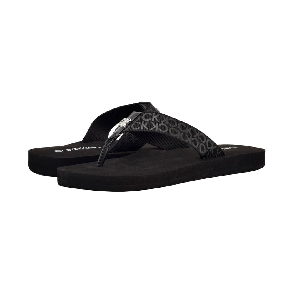 Sandalia Calvin Klein Dama Caluha Black Talla 5