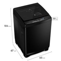 Lavadora 18Kg Electrolux EWIP18F2XSWB Negro - Water Fuzzy - OFERTA!