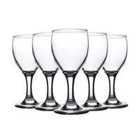 Copas Vino Blanco Windsor 190ml Vidrio Set 6 Piezas
