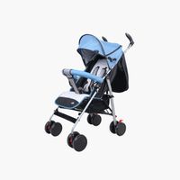 Coche bastón venecia baby cam azul