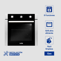 Horno Empotrable Perfect Sole Eléctrico 60cm 65L – SOLHO013V3 -!OFERTA!