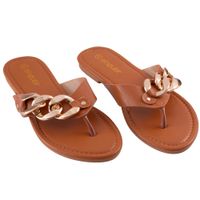 Sandalias flat slap SINGULAR Mujer