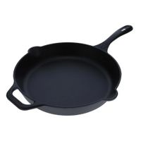 SARTÉN HIERRO FUNDIDO 30 CM 3 L INDUCCIÓN VICTORIA PRECURADO