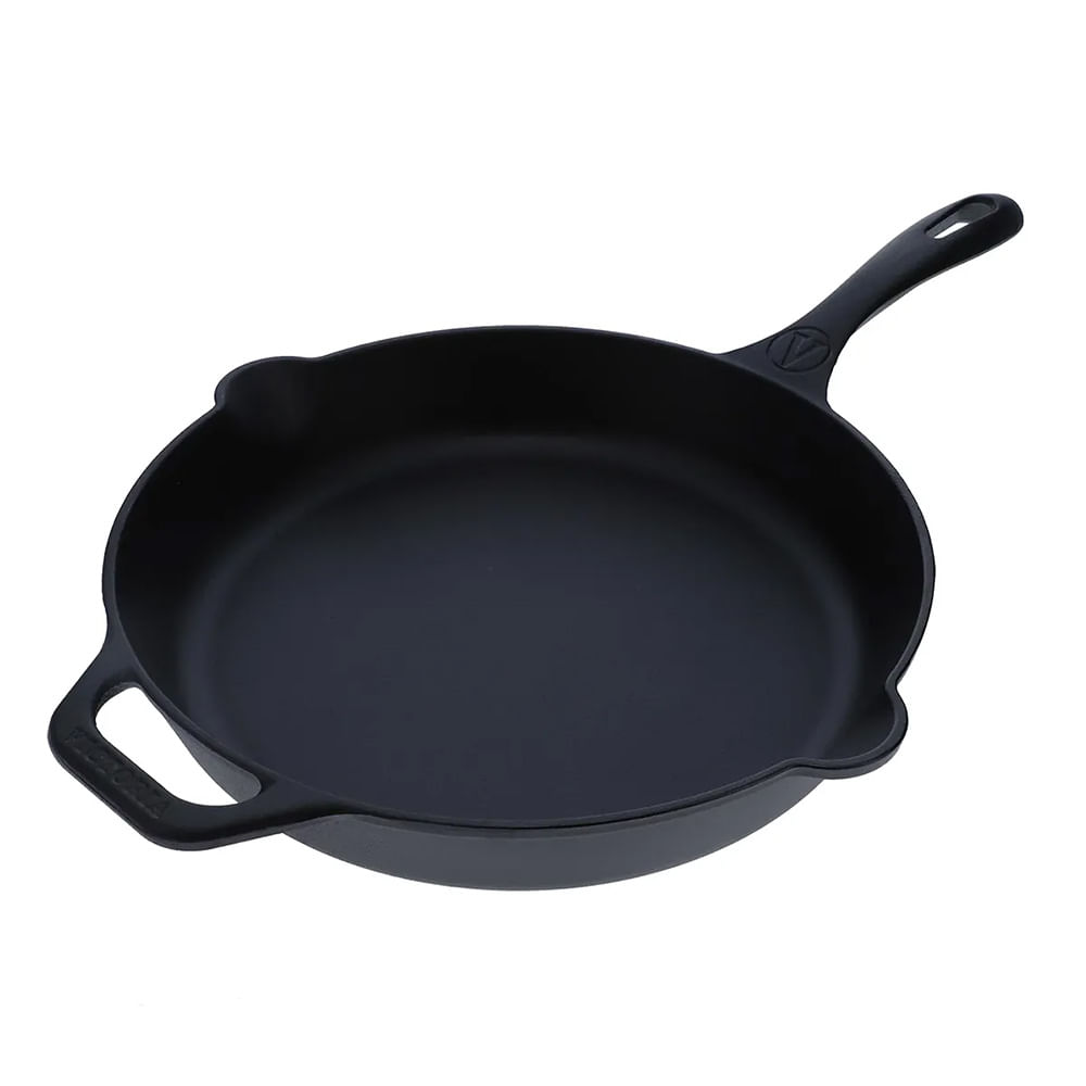SARTÉN HIERRO FUNDIDO 30 CM 3 L INDUCCIÓN VICTORIA PRECURADO