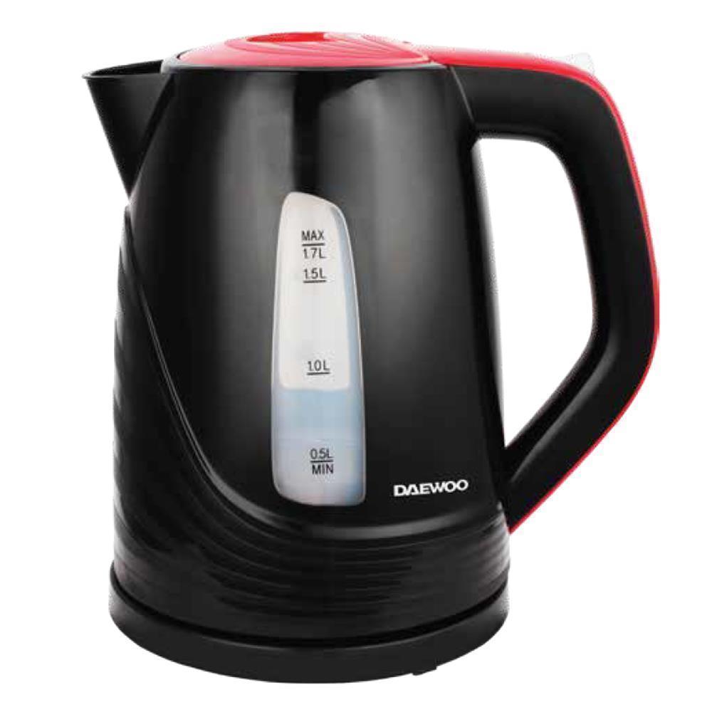 Hervidor Inoxidable 1.7L Negro DEK-1308 DAEWOO