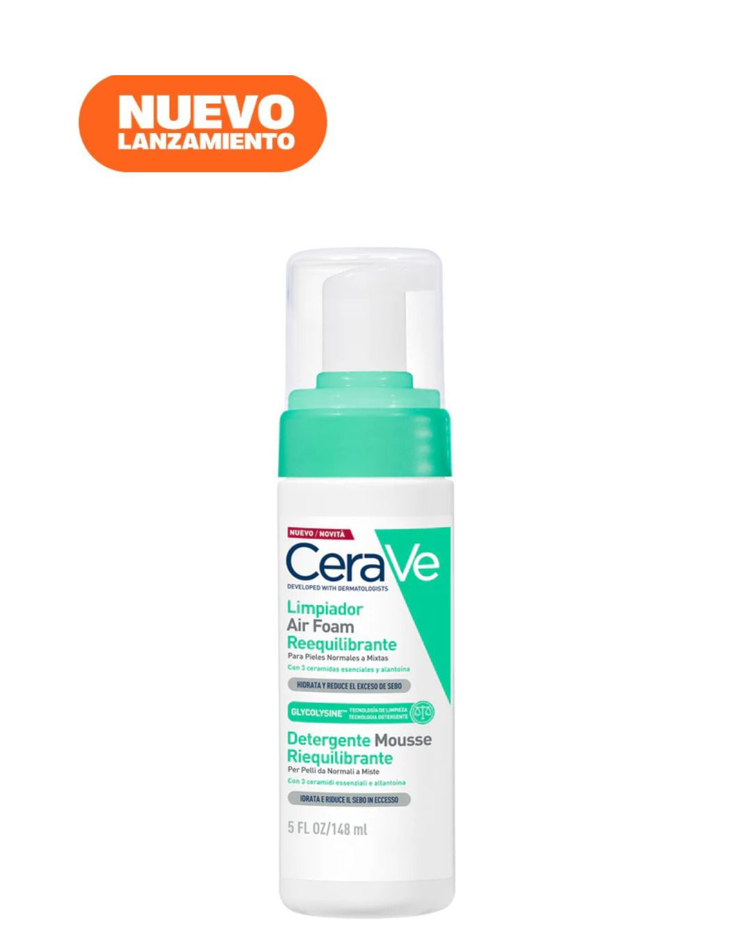 Cerave Airfoam cleanser 48ml